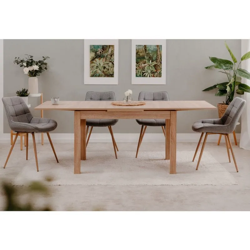 Pikendatav söögilaud Longford 120-200x80 sonoma tamm