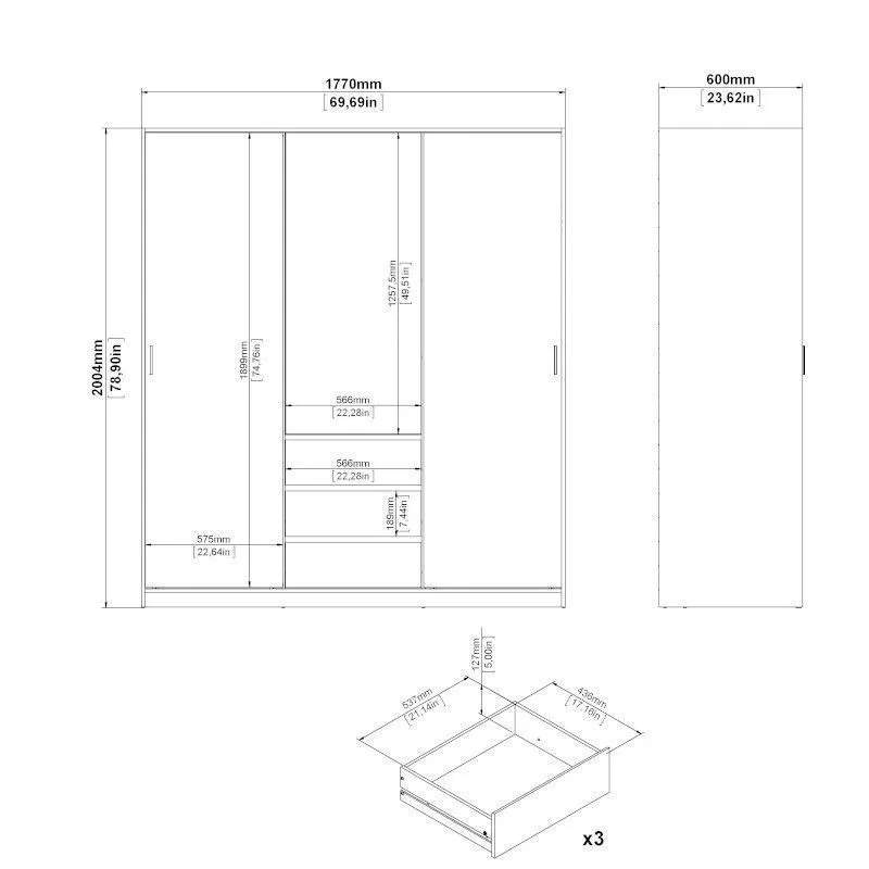 Riidekapp Naia hickory