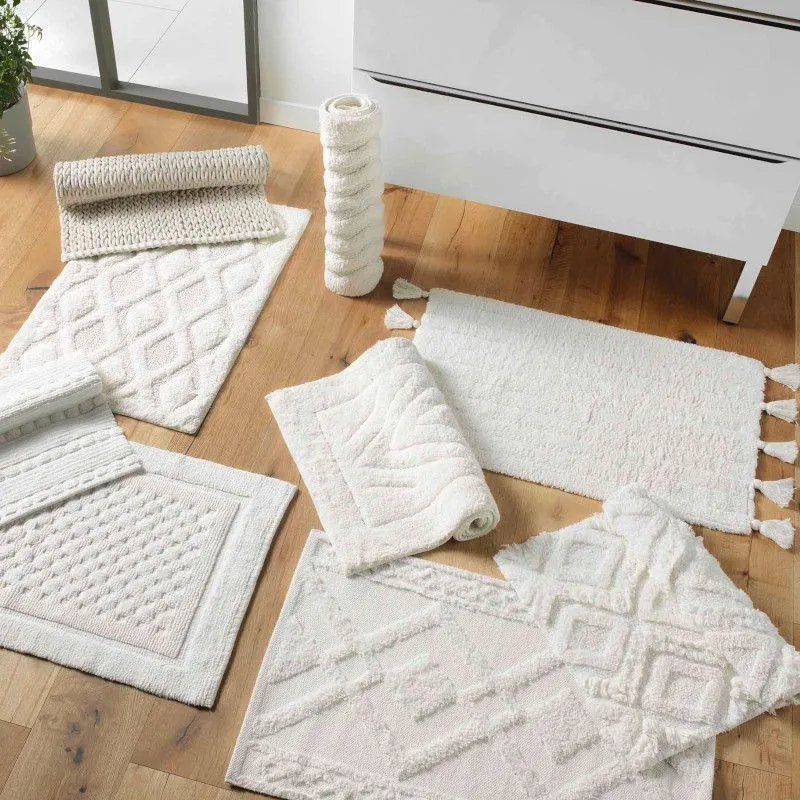 Vannitoavaip Cleonis 80x50 valge