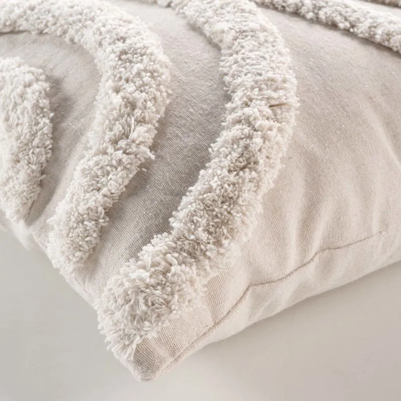 Dekoratiivpadi Tufted 40x40 valge