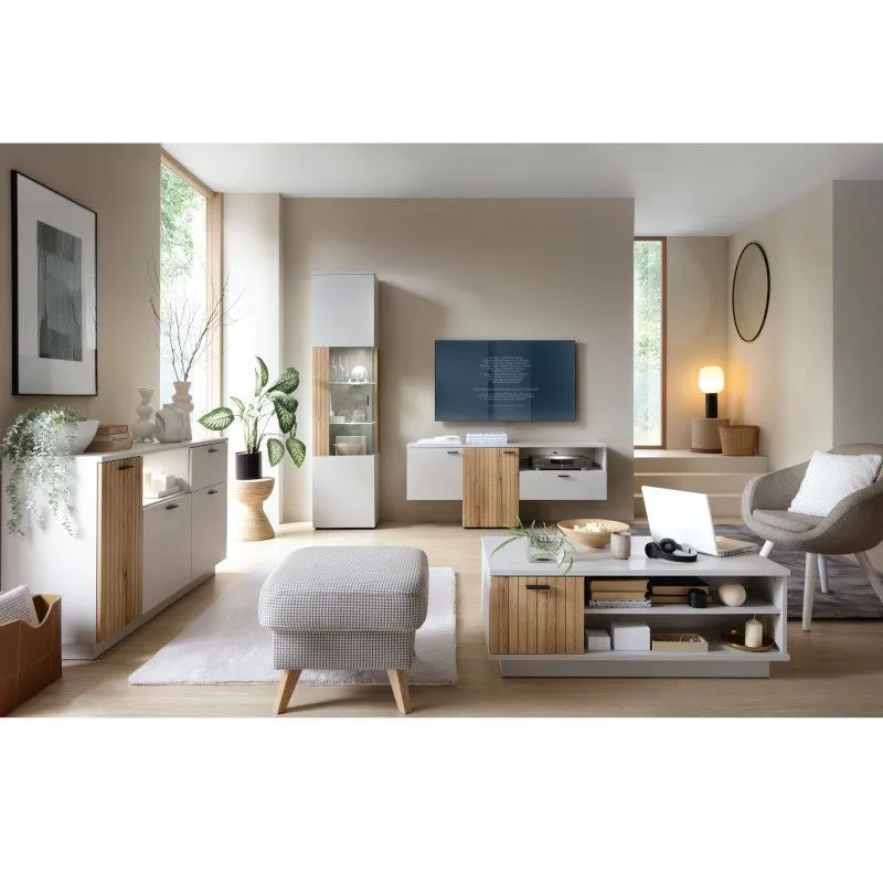 Tv-alus Alverno helehall/tamm