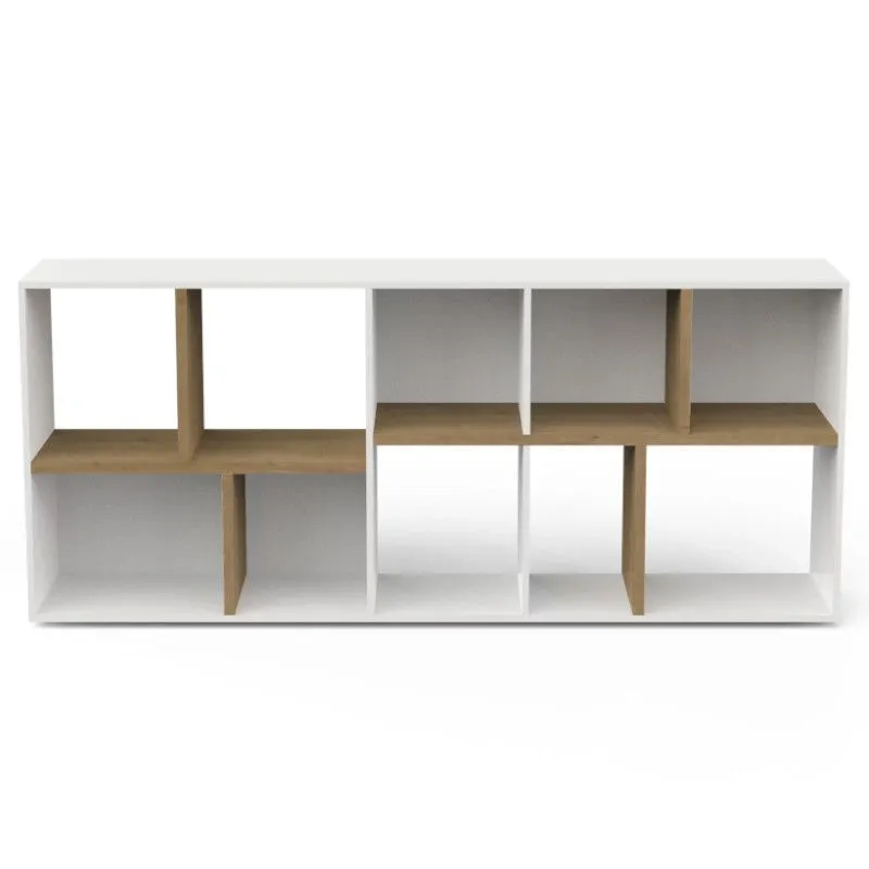 Raamaturiiul Access hamilton tamm/valge