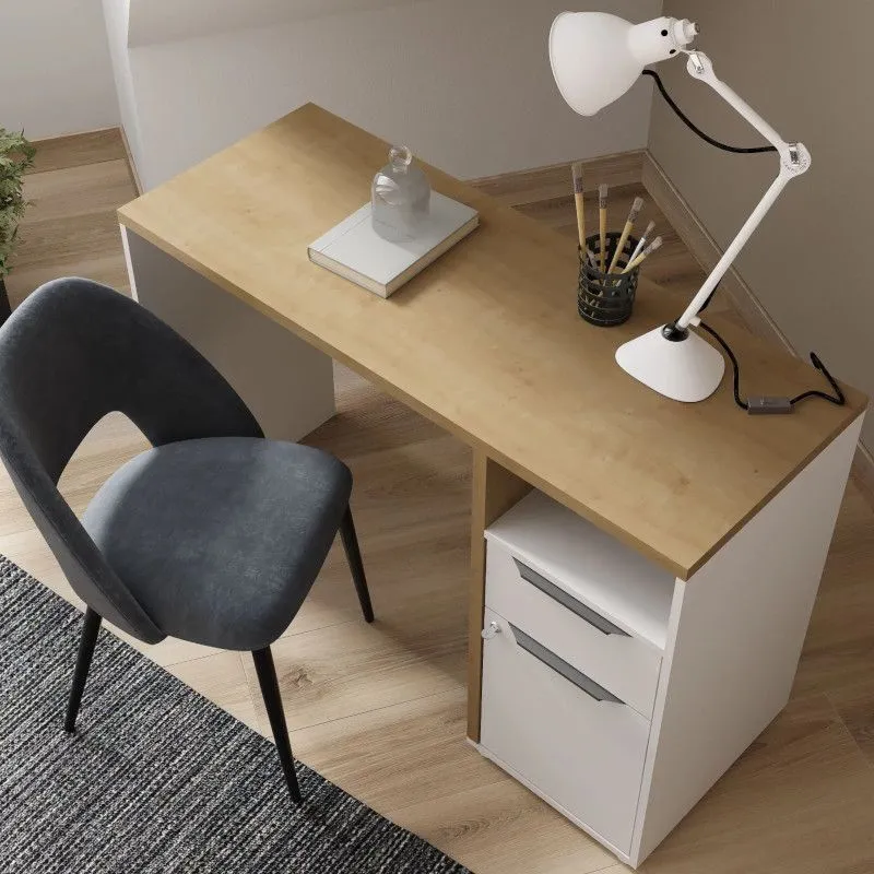 Kirjutuslaud Access hamilton tamm/valge