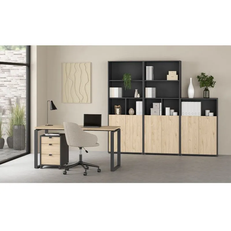 Uksed riiulile Sign 2tk hickory
