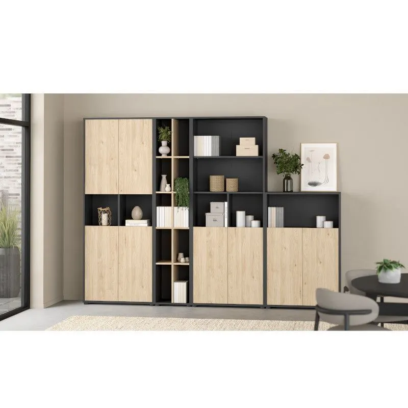 Uksed riiulile Sign 2tk hickory