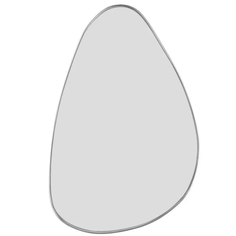 Seinapeegel Britta 35x50 hõbedane