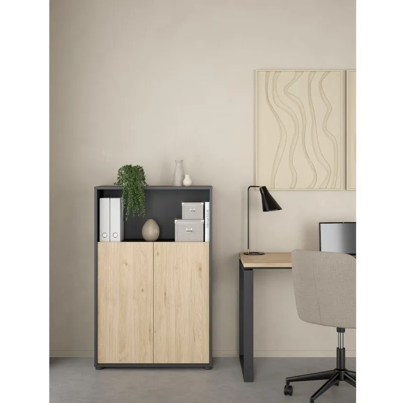 Raamaturiiul Sign matt hall/hickory