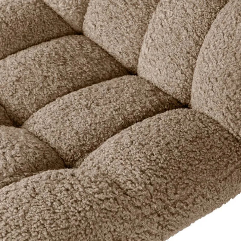 WOOOD pöörlev tugitool Job taupe