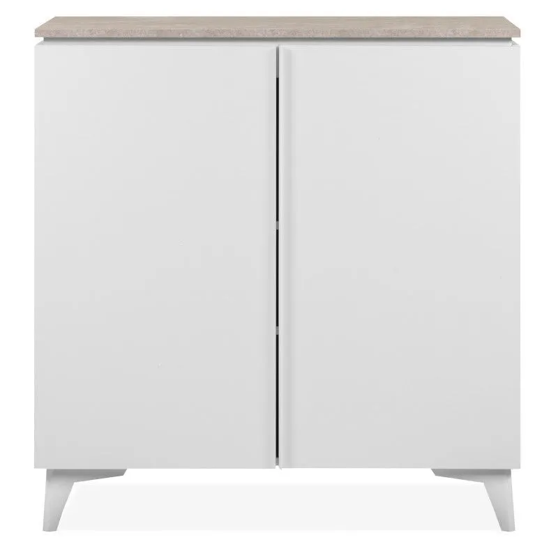 Kummut Bertrix 87x40 liivakivi/valge