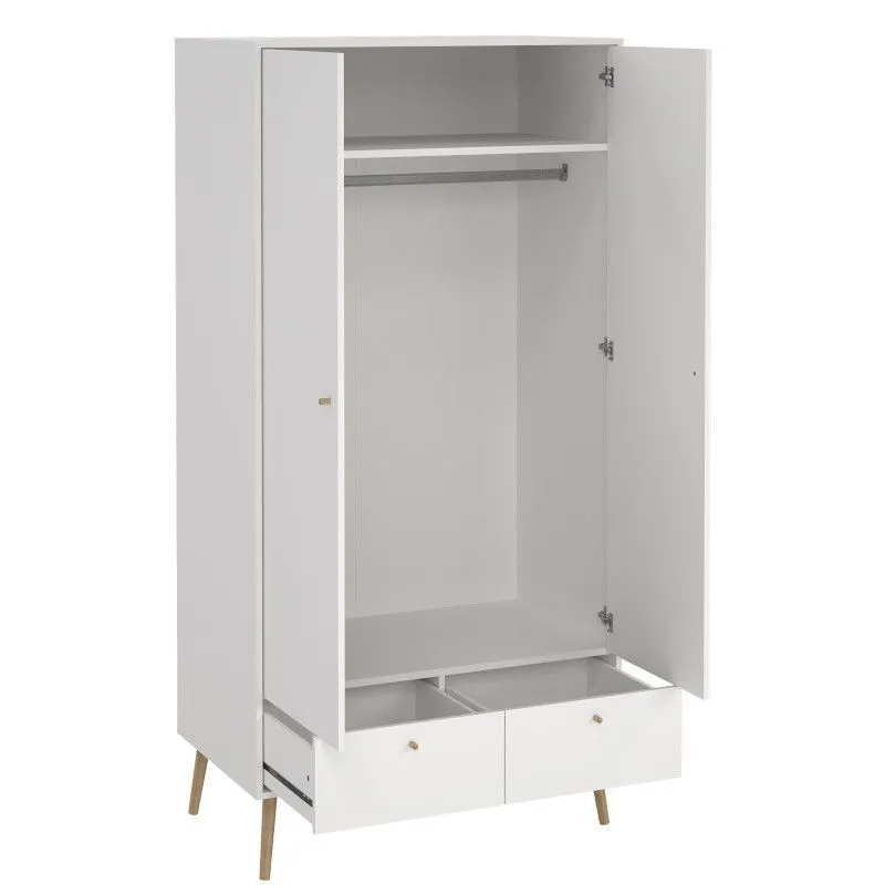 Riidekapp Bodo 99x58 valge