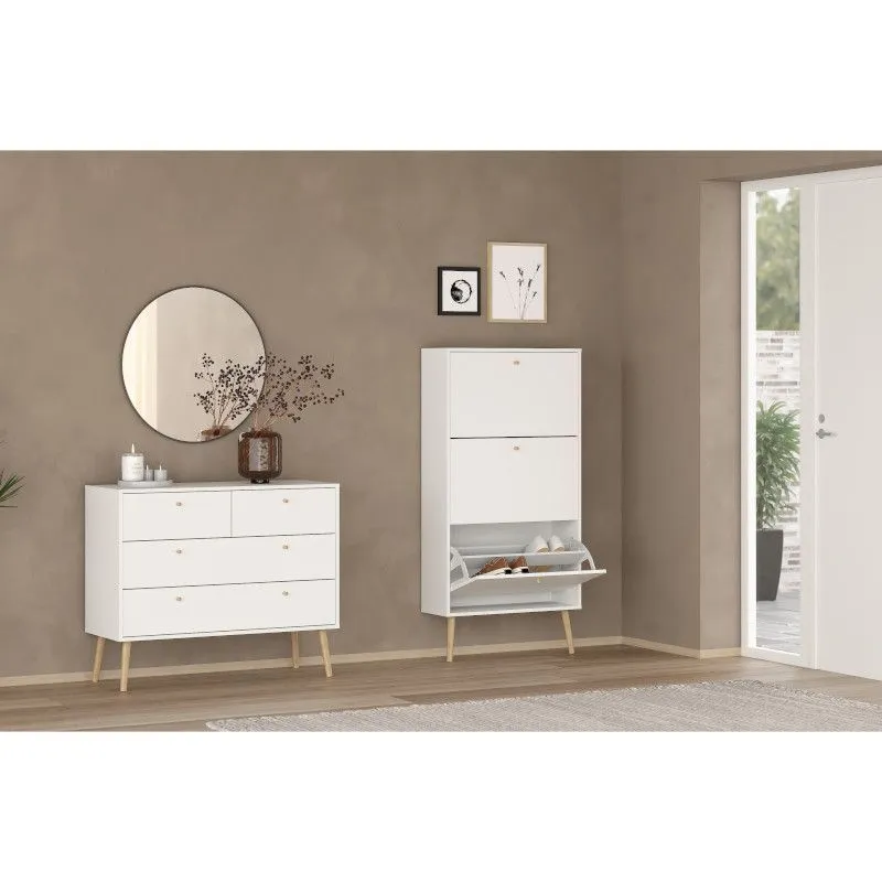 Jalanõudekapp Bodo 70x24 valge