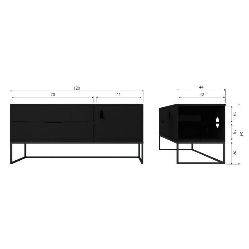 WOOOD tv-alus Silas must