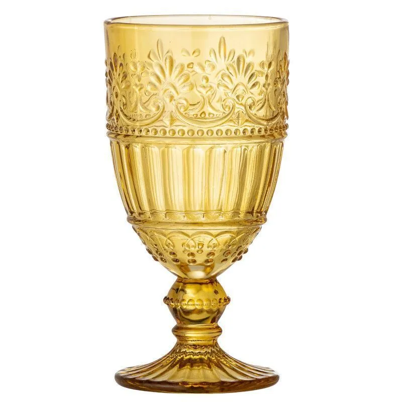 Bloomingville Pokaal Feyza 325 ml kollane