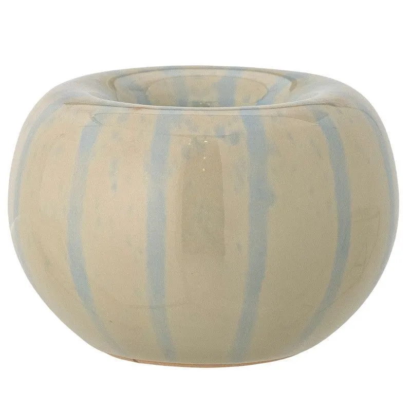 Küünlahoidja Agate H7.5 kollane/sinine