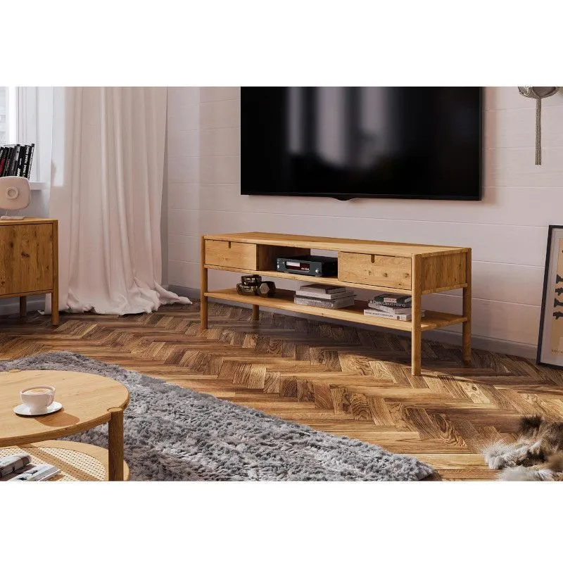Tv-alus Rhett-Pl 160x46 õlitatud tamm