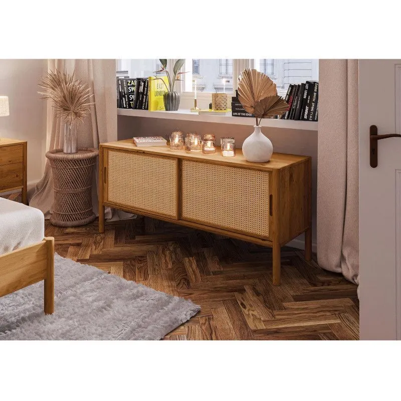 Tv-alus Rhett-Pl 142x46 õlitatud  tamm/rotang
