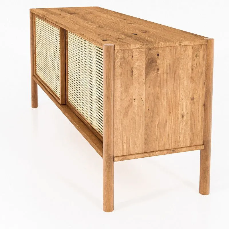 Tv-alus Rhett-Pl 142x46 õlitatud  tamm/rotang