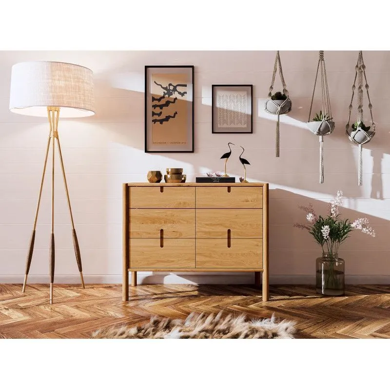 Kummut Rhett-Pl 95x46 õlitatud tamm