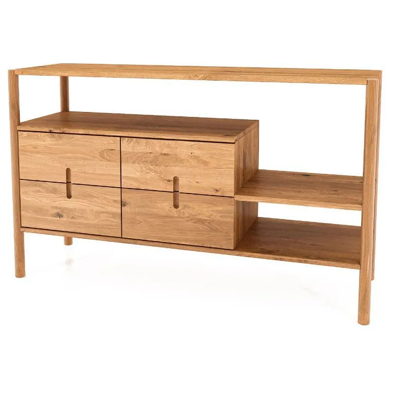 Riiul Rhett-Pl 142x46 õlitatud tamm