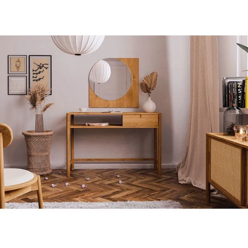 Seinapeegel Rhett-Pl 65x65 õlitatud tamm