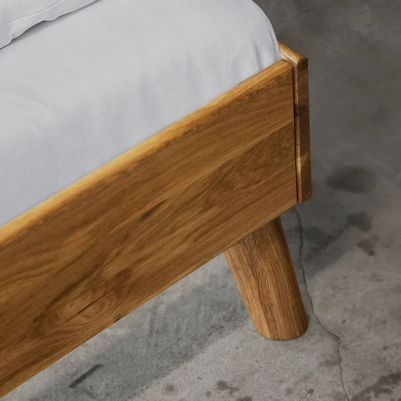Voodi Rhett-Gr 140x200 õlitatud tamm
