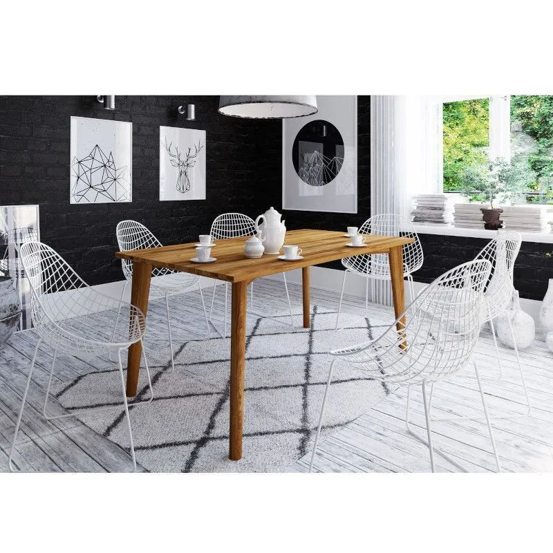 Söögilaud Rhett-Gr 160x90 õlitatud tamm