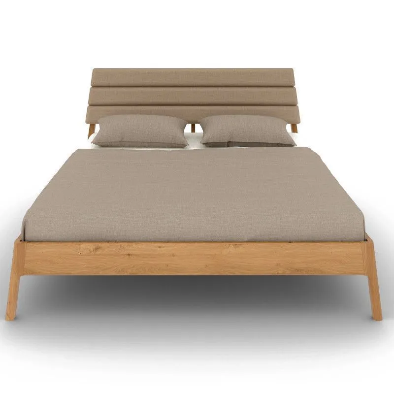 Voodi Rhett-Tw 180x200 õlitatud tamm/kangas