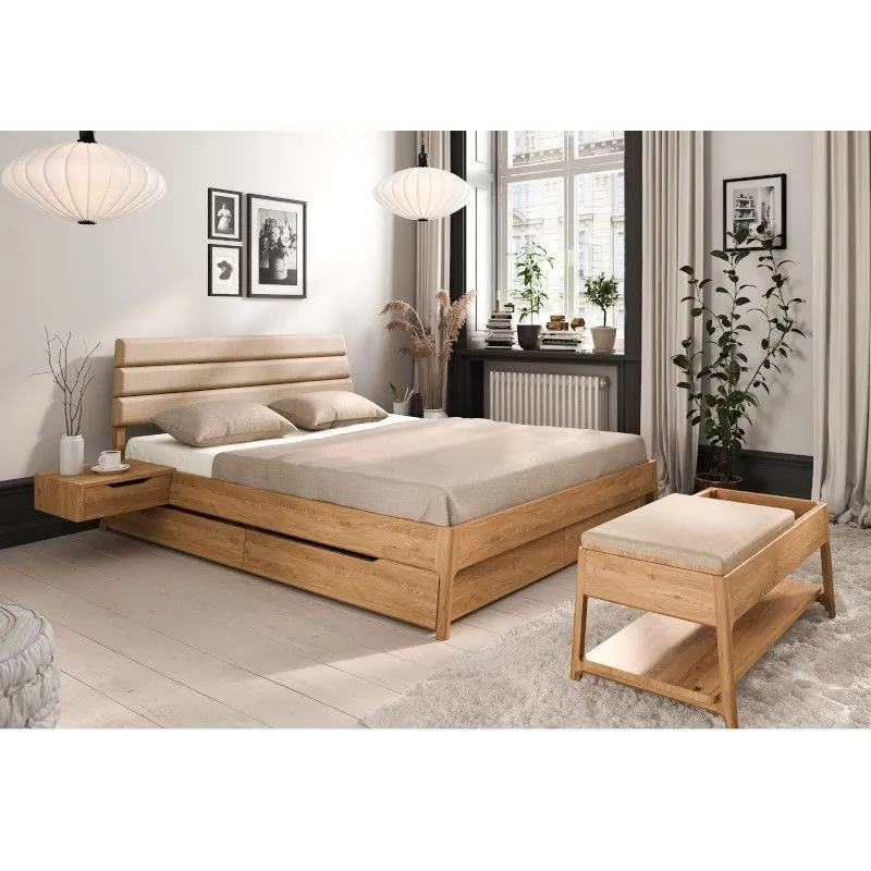 Voodialused sahtlid 4 tk Rhett-Tw 140 õlitatud tamm