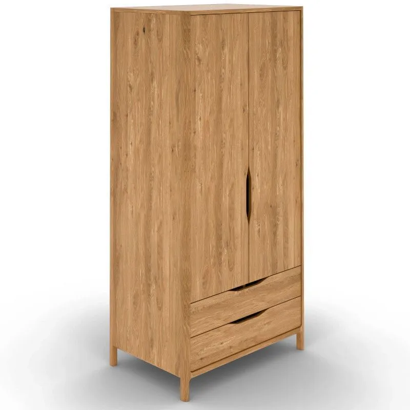 Riidekapp Rhett-Tw 95x60 õlitatud tamm
