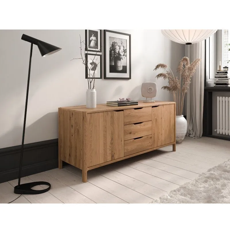 Kummut Rhett-Tw 140x50 õlitatud tamm