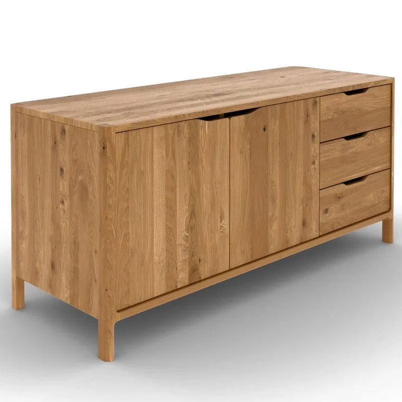 Kummut Rhett-Tw 140x50 õlitatud tamm