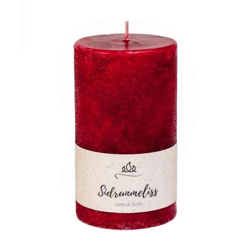 Lõhnaküünal Sidrunmeliss 7x12cm, 60h