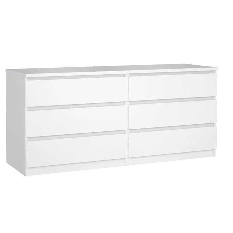 Kummut Naia 154x50 valge/kõrgläige