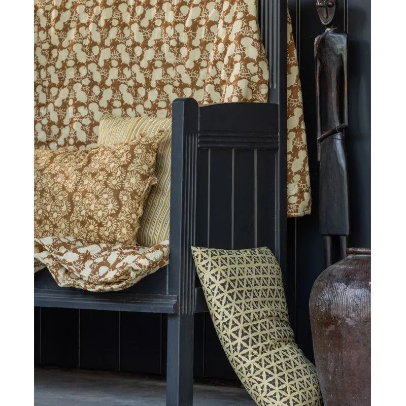 WOOOD Dekoratiivpadi Blossom 60x40 pruun/valge