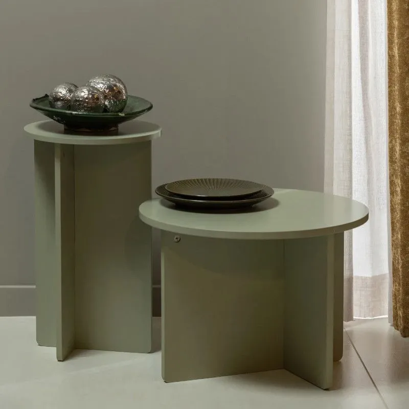 WOOOD diivanilauad Ronny 2tk roheline