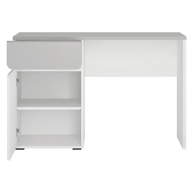 Kirjutuslaud Flexi alpi valge/helehall