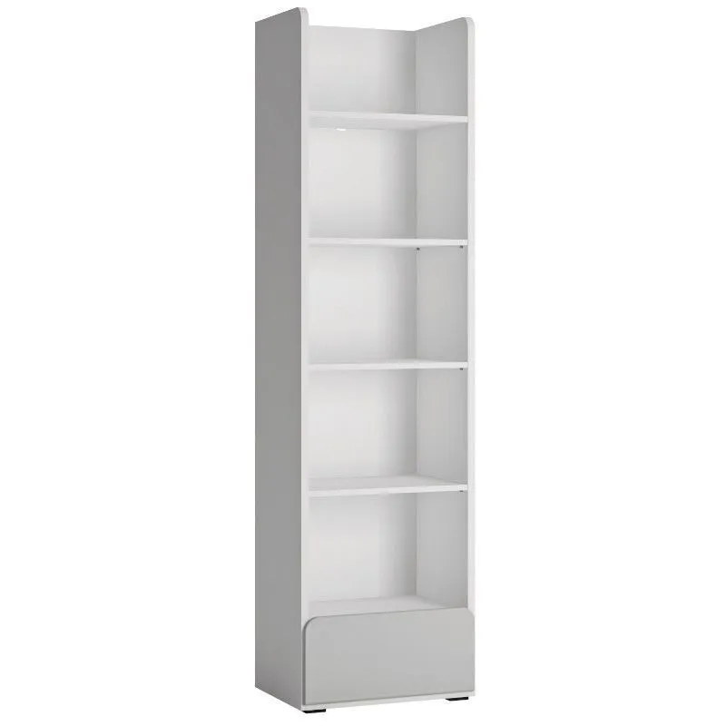 Raamaturiiul Flexi 1s alpi valge/helehall