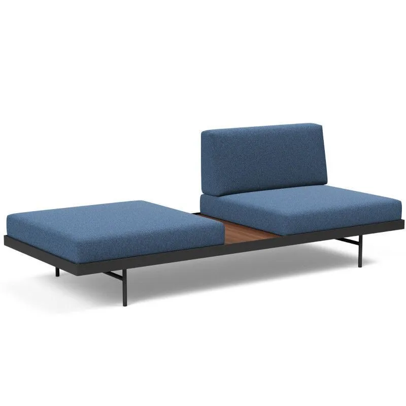 Innovation diivanvoodi Puri sinine/pähkel