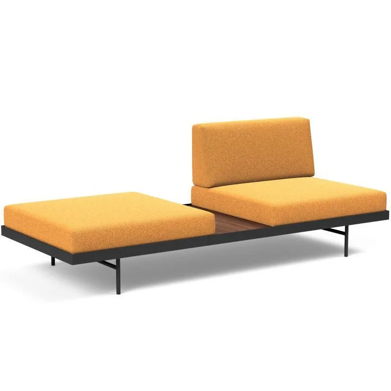 Innovation diivanvoodi Puri kollane/pähkel