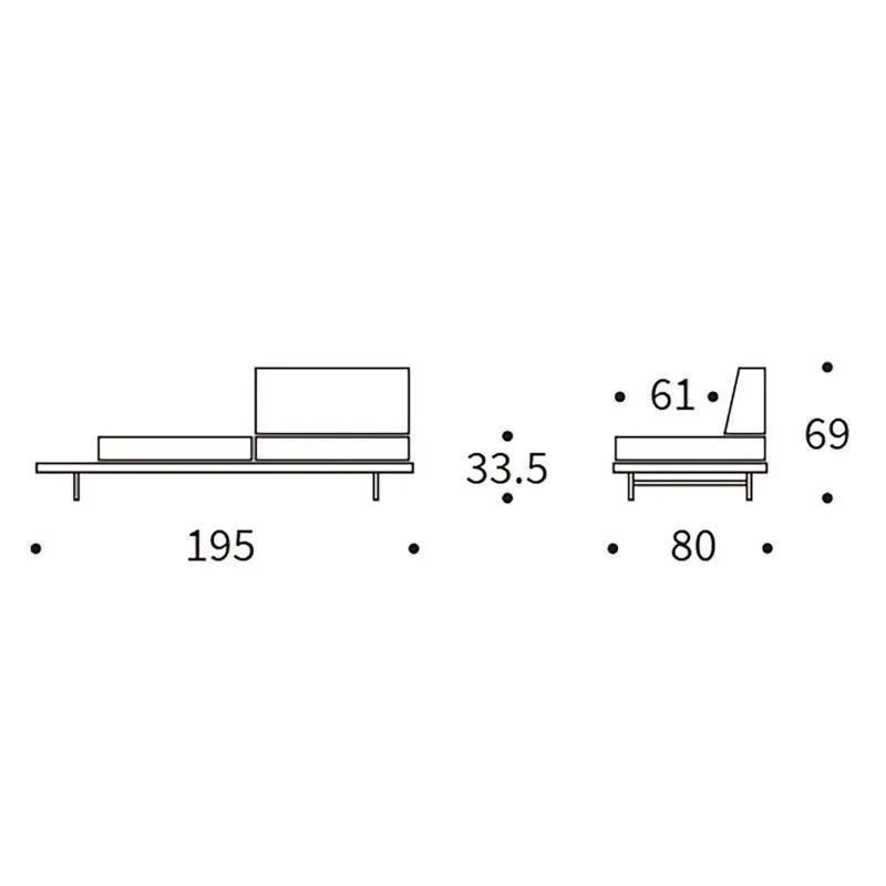 Innovation diivanvoodi Puri metsaroheline/pähkel