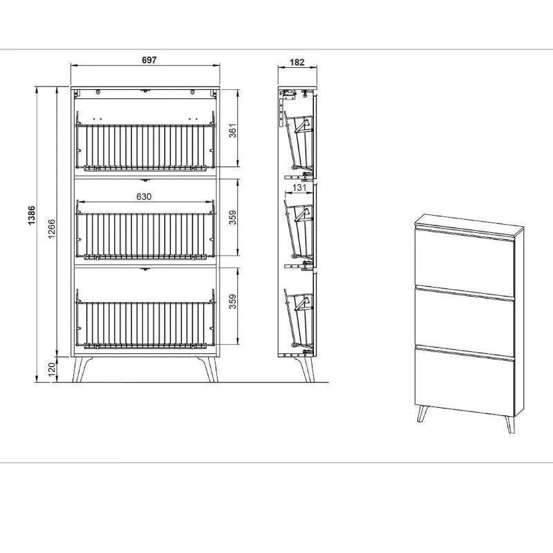 Jalatsikapp Ger 3u roheline