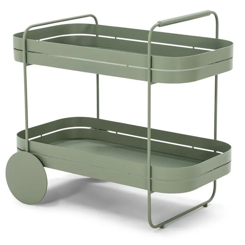 Spinder Design serveerimiskäru Gin&Trolley roheline