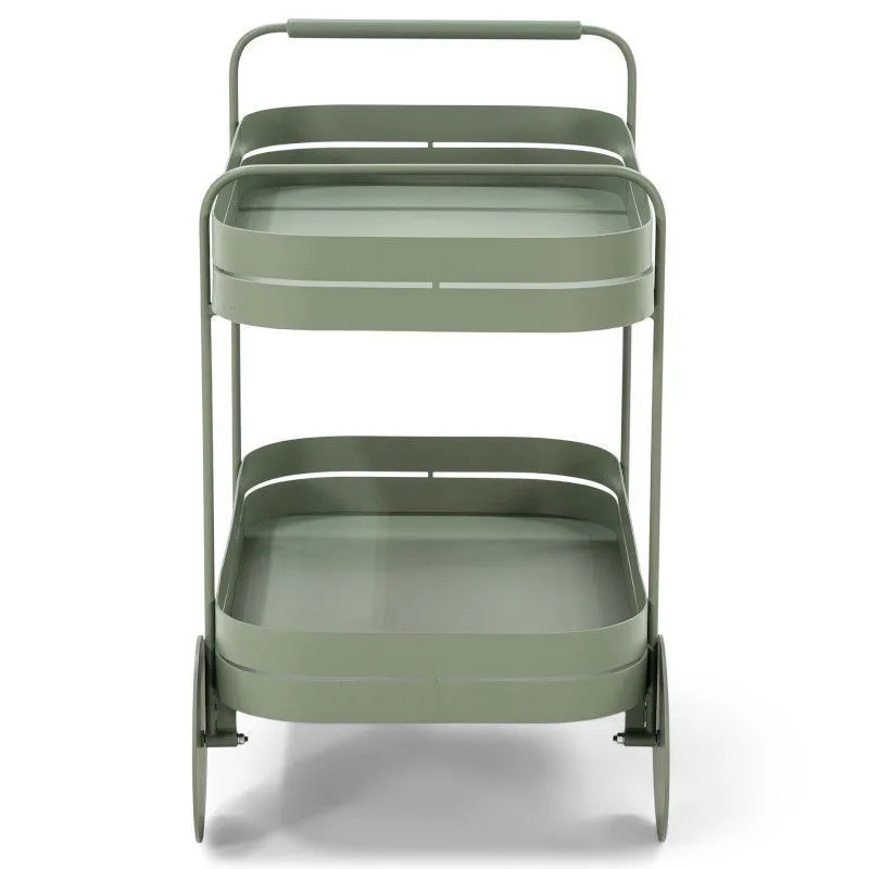 Spinder Design serveerimiskäru Gin&Trolley roheline
