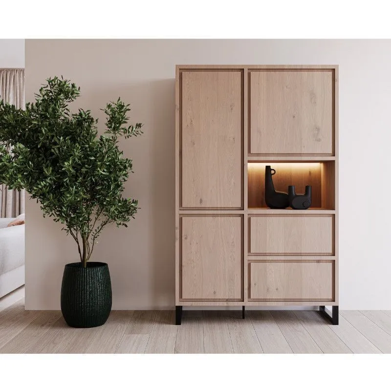 Puhvetkapp Natural 3u2s millenium tamm
