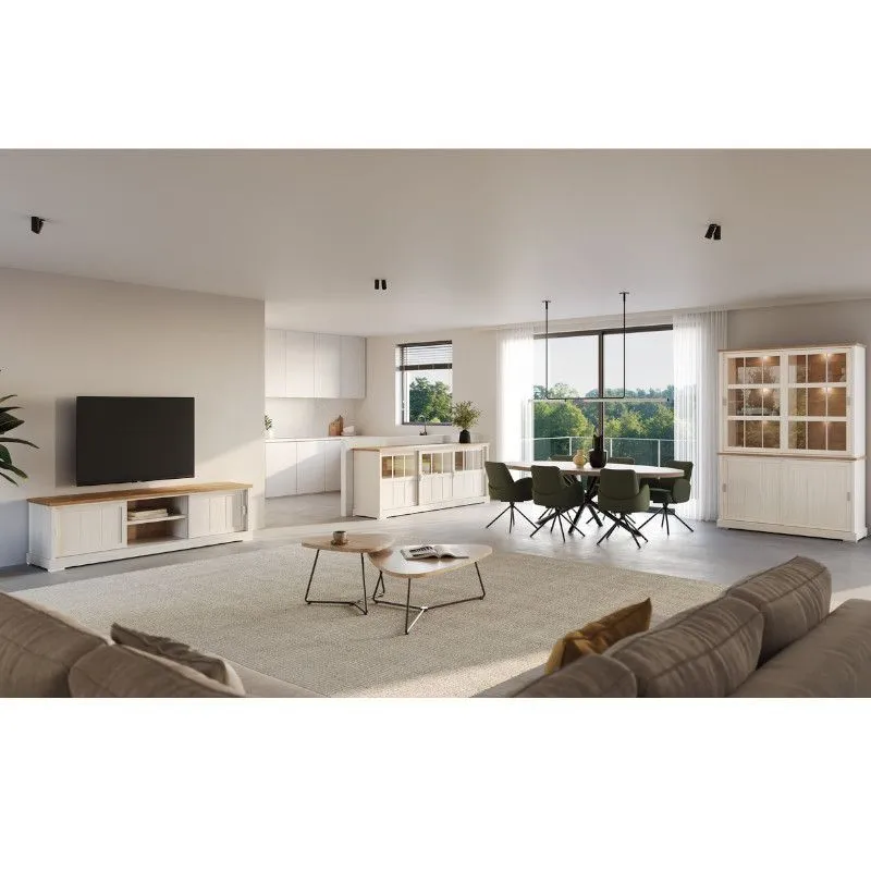 Kummut Patio 232 3lu lehis/tiikpuu