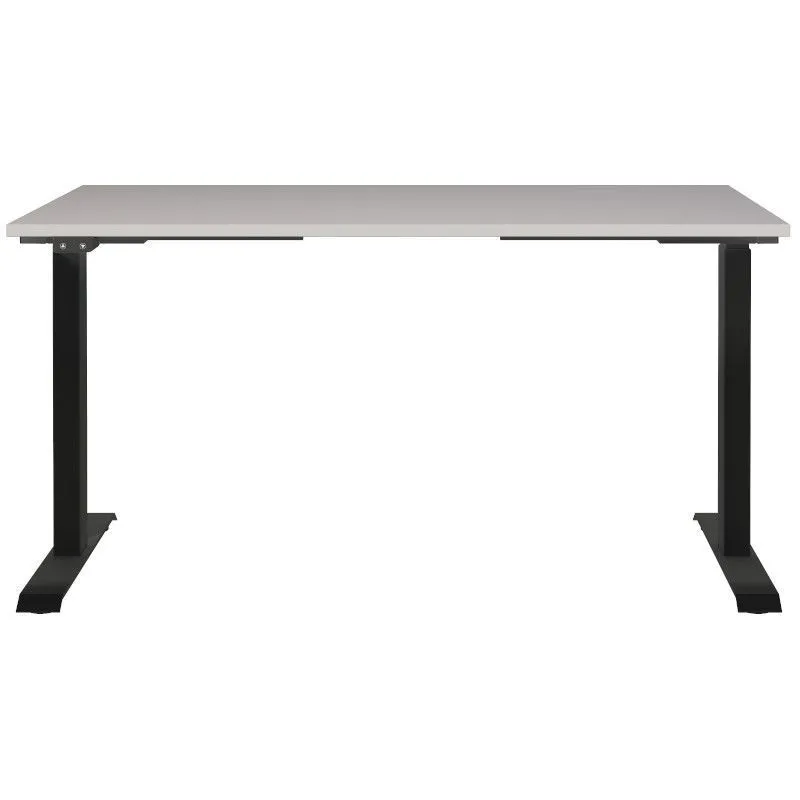 Reguleeritava kõrgusega kirjutuslaud Mailand-Jet 140x80 kašmiir/must