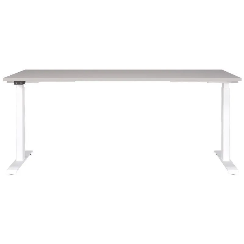 Reguleeritava kõrgusega kirjutuslaud Mailand-Jet 180x80 kašmiir/valge