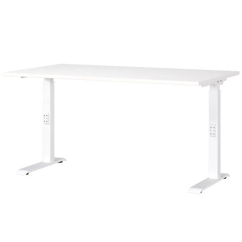 Reguleeritava kõrgusega kirjutuslaud Mailand-D 140x80 valge
