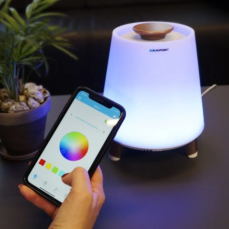 Blaumpunkt Led lamp+bluetooth kõlar valge