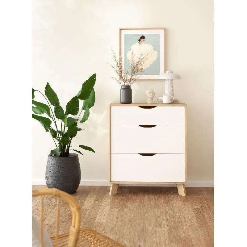 Kummut Ikast 3s hickory/valge